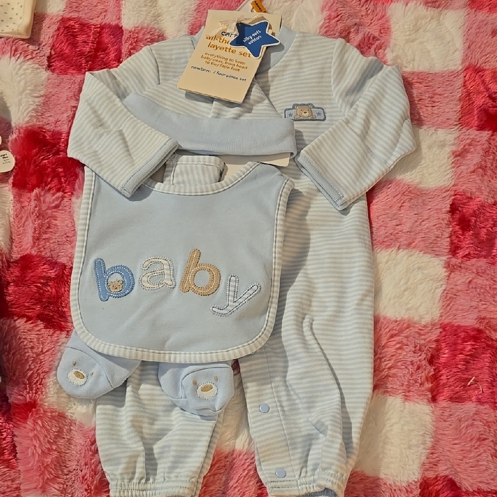 Blue Baby Outfit Set